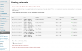 Closing paid referrals