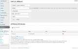 Coupon code assigned to an affiliate