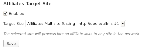 Affiliates Target Site