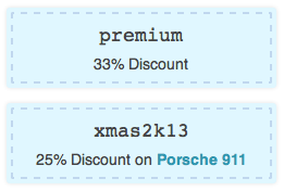 WooCommerce Group Coupons showing pretty Coupons