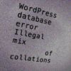 WordPress Database Collation Troubles WordPress Database Collation Troubles